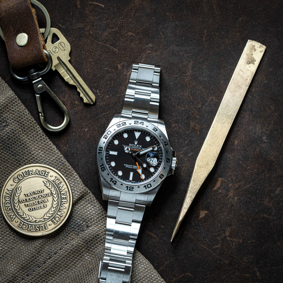 Rolex Explorer II | 216570 | 42mm | Steel | Black Dial | 2017 | Box Card