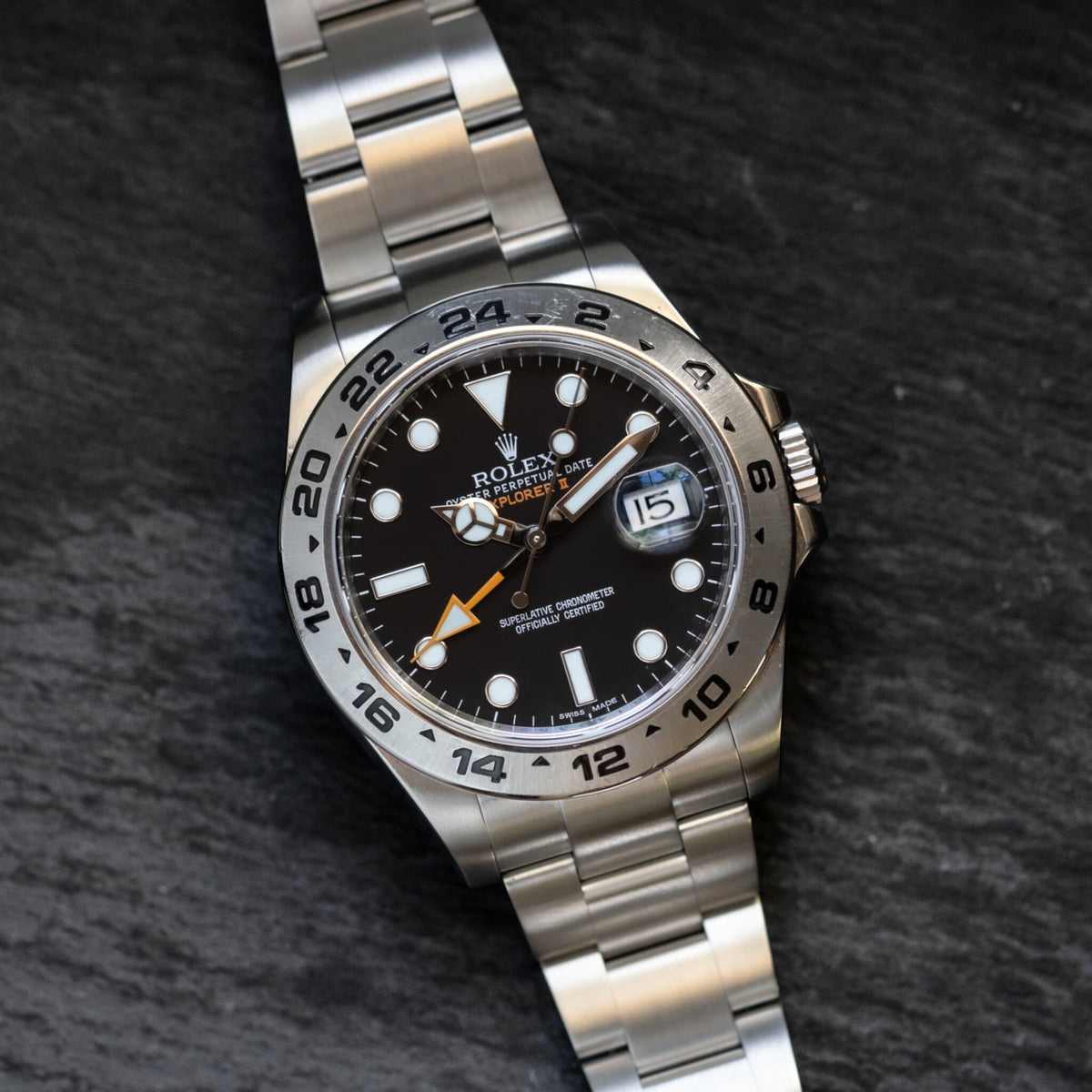 Rolex Explorer II | Ref. 216570 | Black Dial | 42mm | Steel | Box/Card