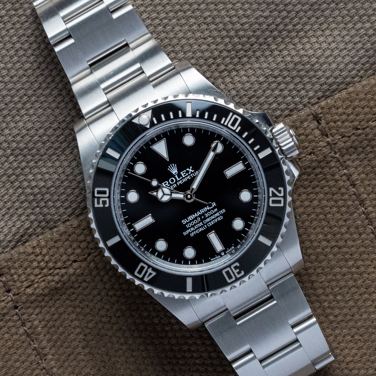 Rolex Submariner No Date | Ref. 124060 | Black Dial | Oyster | Full Set | 2025
