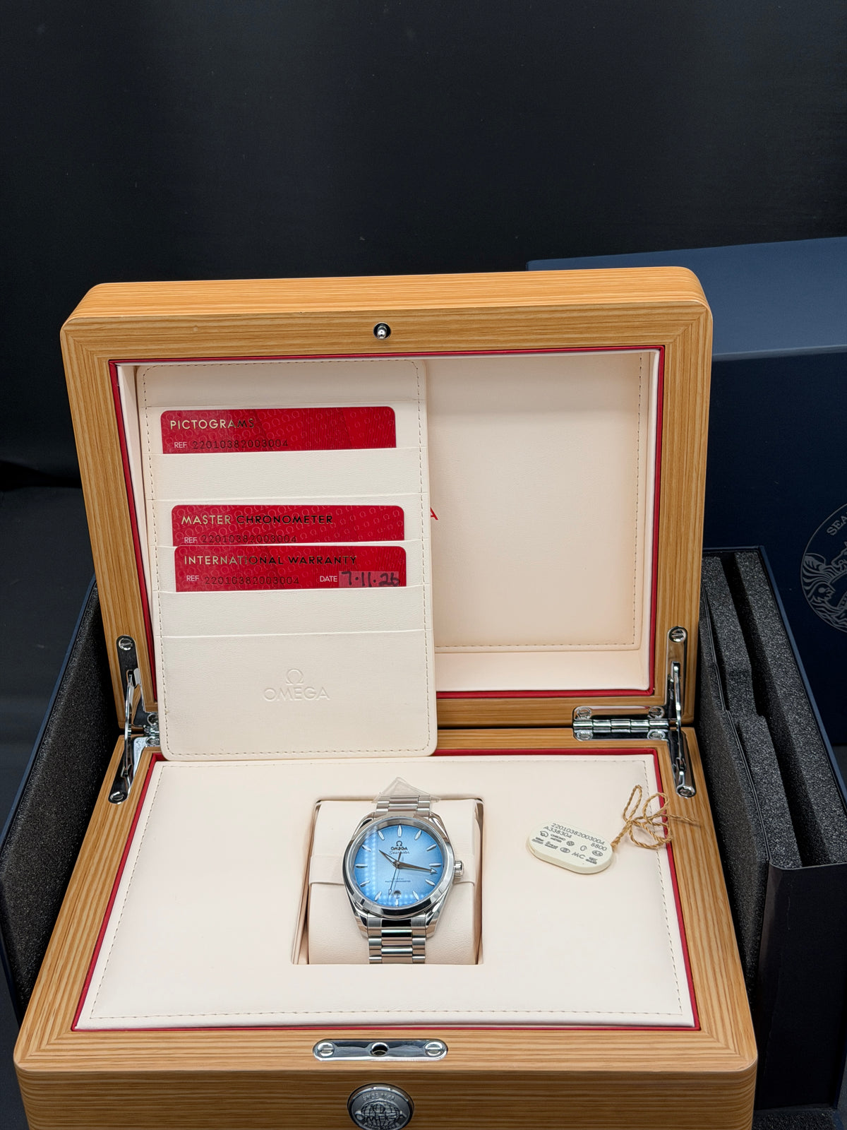 Omega Aqua Terra 75th Anniversary | 220.10.38.20.03.004 | 38.5 | 2026 | Full Set