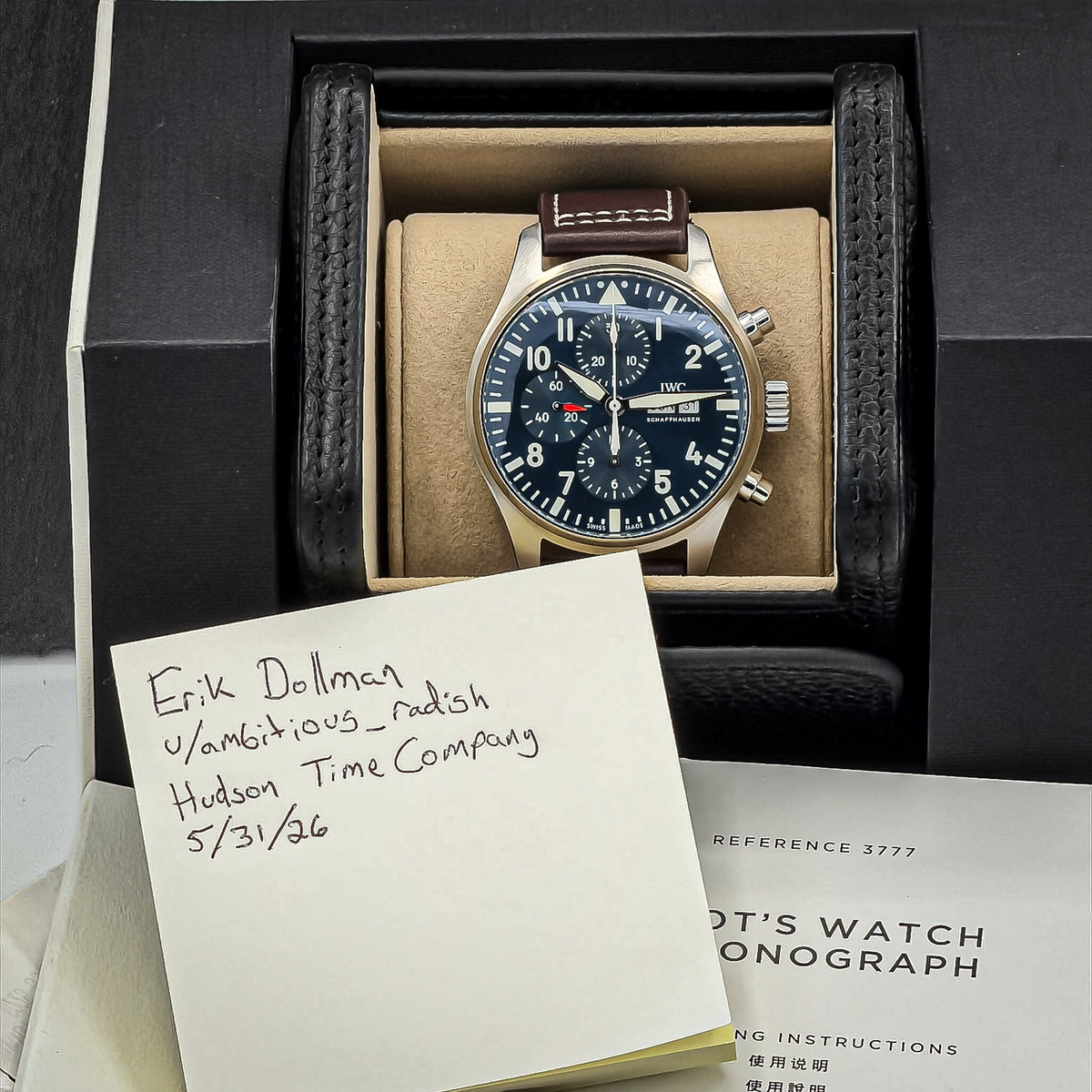 IWC Pilot Chronograph Le Petit Prince | IW377714 | 43mm | 2018 | Full Set
