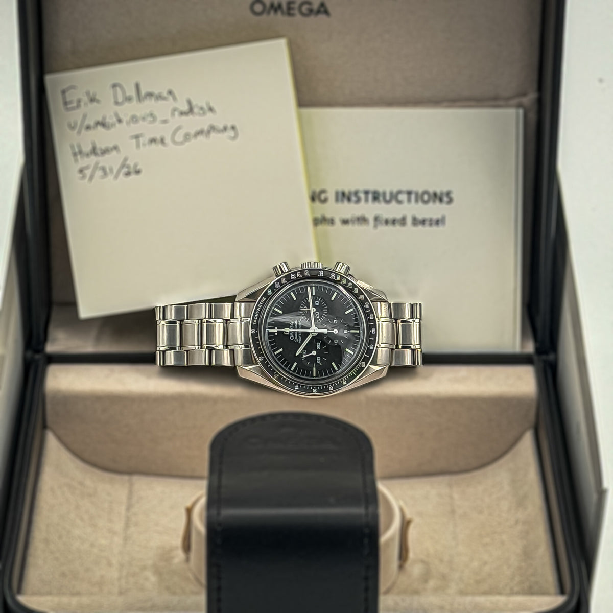 Omega Speedmaster Professional Moonwatch | 3572.50 | 42 mm | Steel | Watch Only