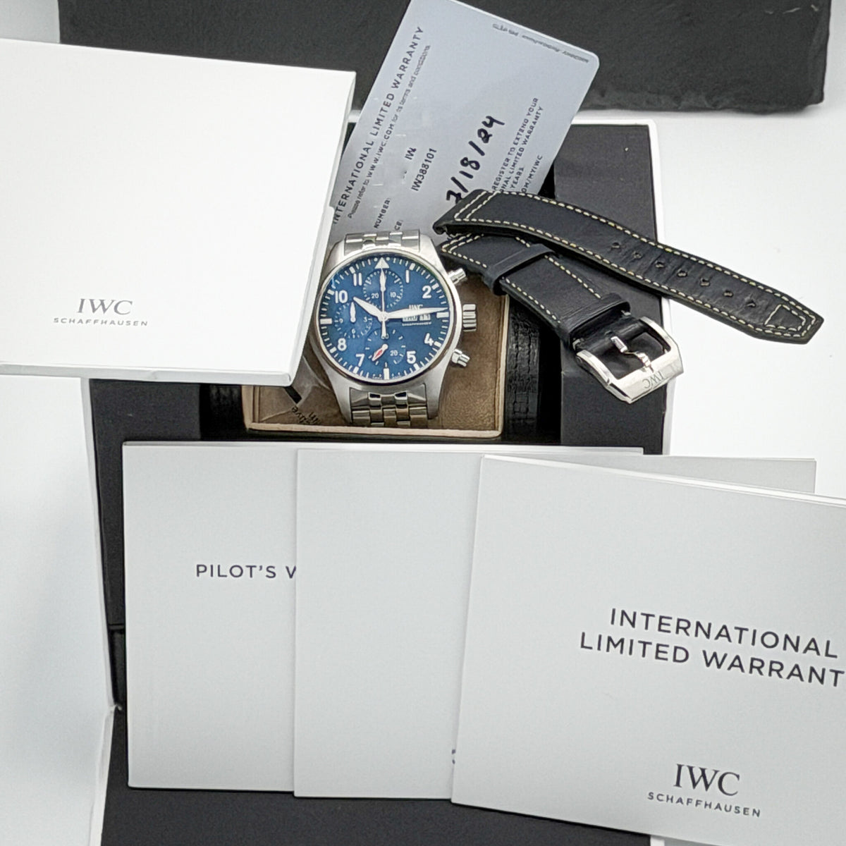IWC Pilot Chronograph | Ref. IW388102 | Blue Dial | 41mm | 2024 | Full Set