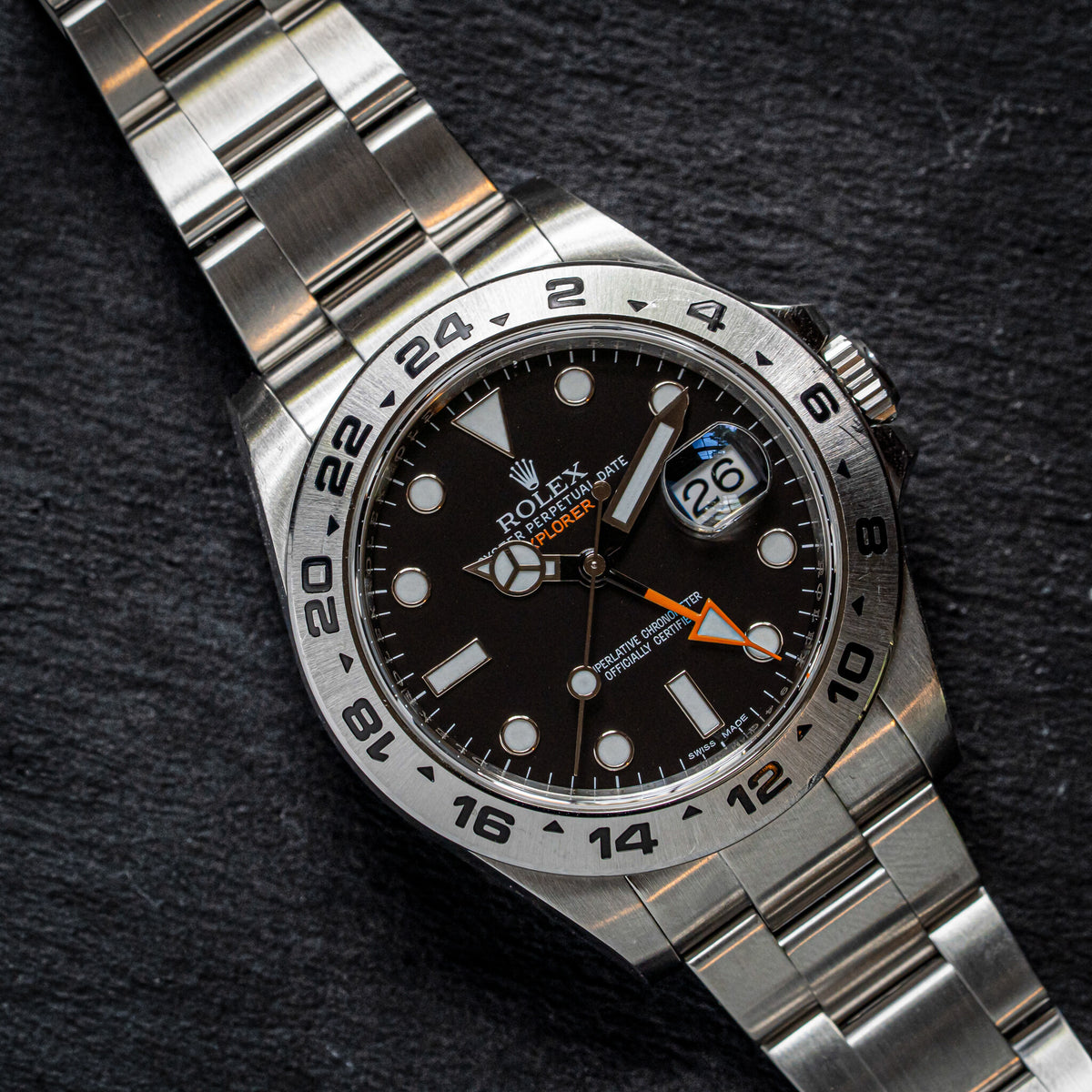 Rolex Explorer II | 216570 | 42mm | Steel | Black Dial | 2017 | Box Card