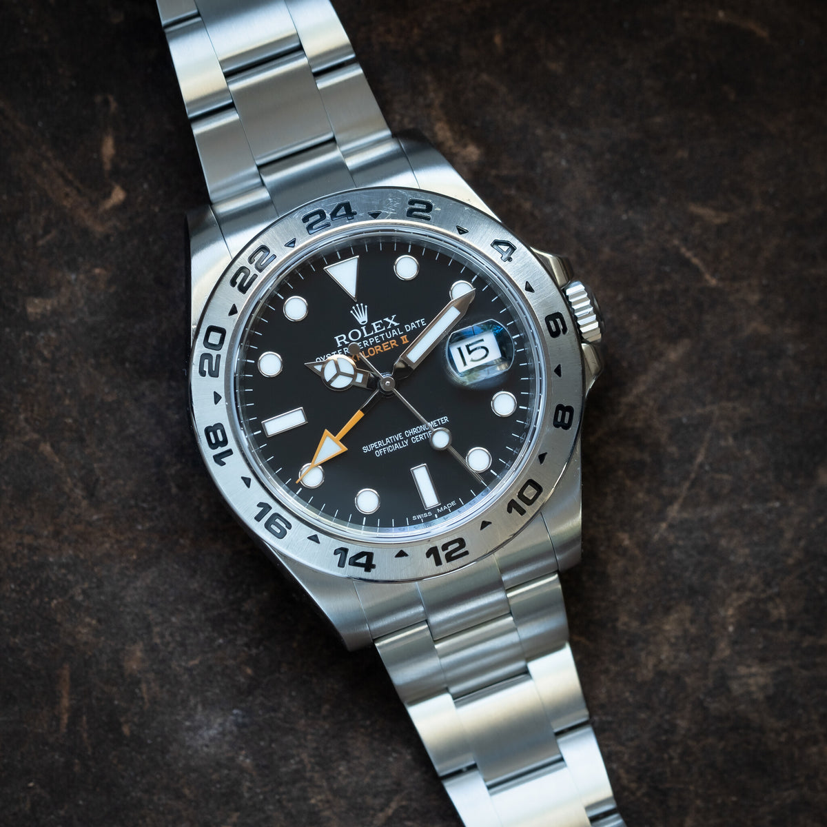 Rolex Explorer II | Ref. 216570 | Black Dial | 42mm | Steel | Box/Card