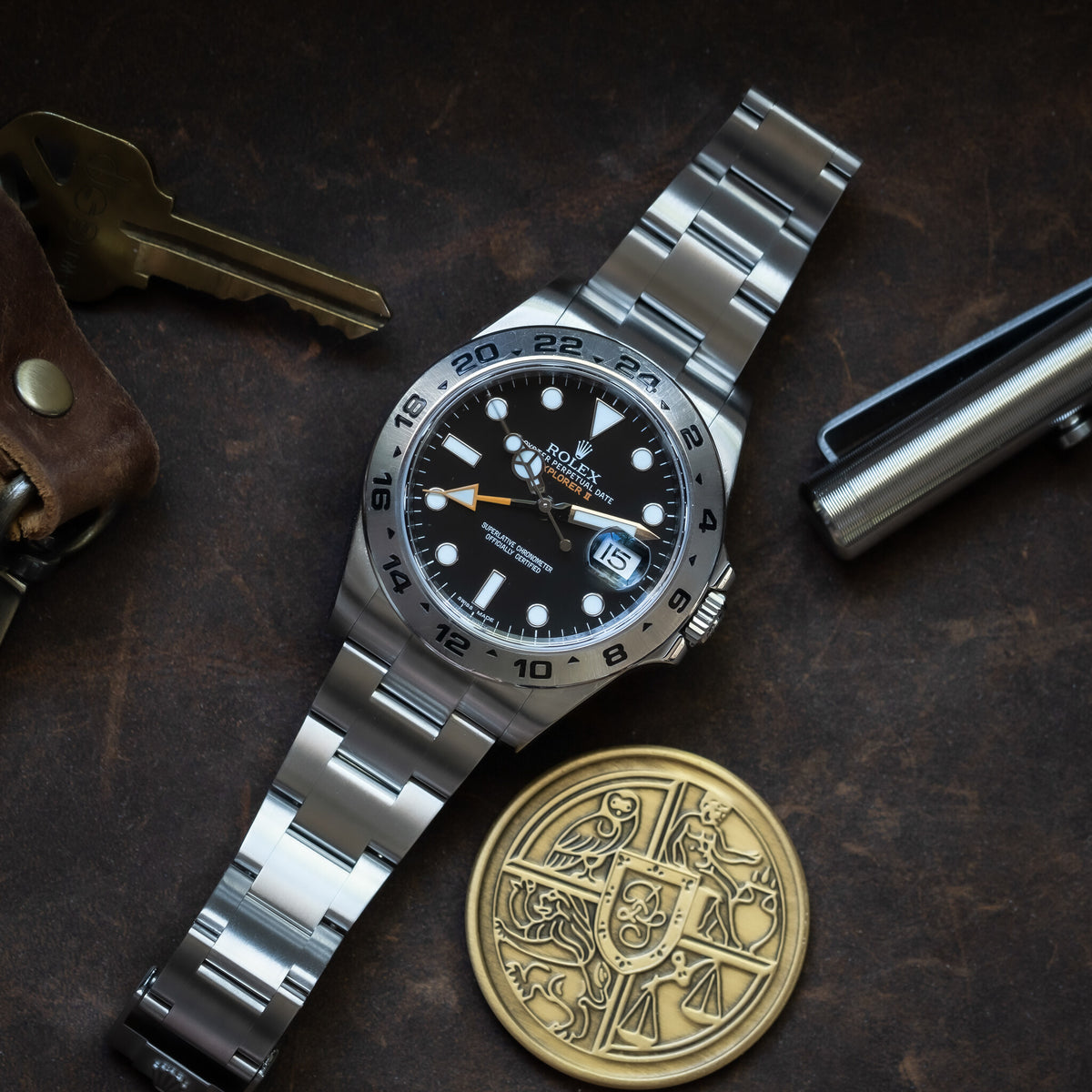 Rolex Explorer II | Ref. 216570 | Black Dial | 42mm | Steel | Box/Card