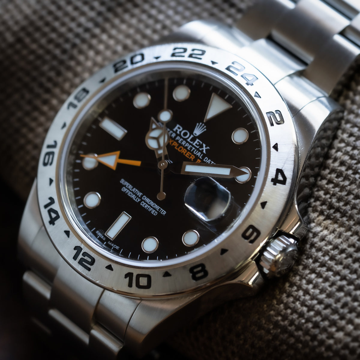 Rolex Explorer II | Ref. 216570 | Black Dial | 42mm | Steel | Box/Card