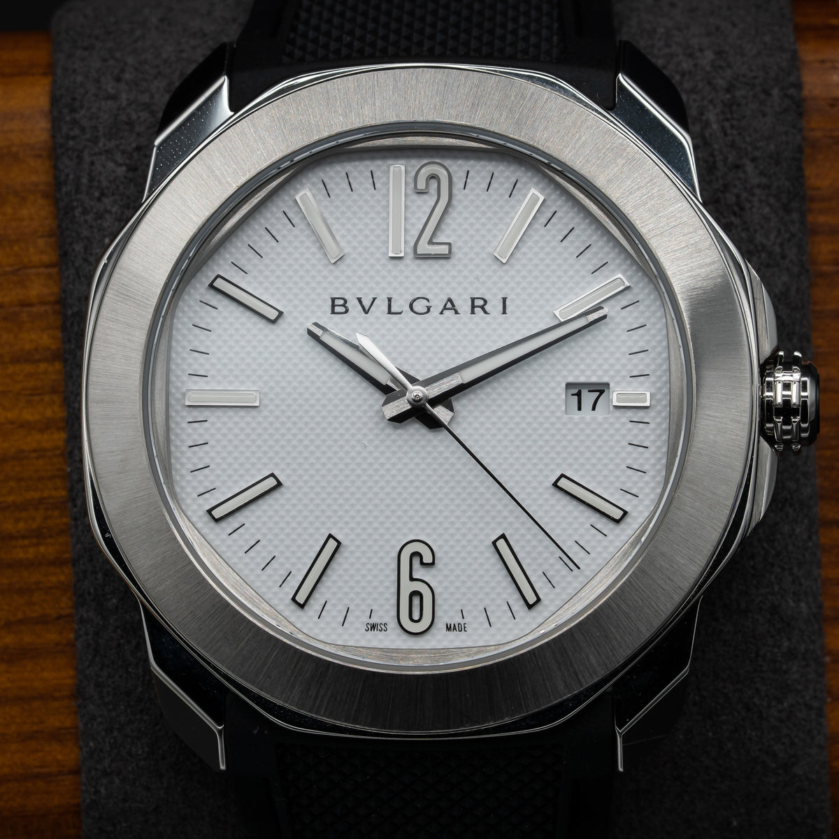 Bulgari Octo Roma | Ref. 103738 | 41mm | White Dial | Steel | 2025 | Full Set