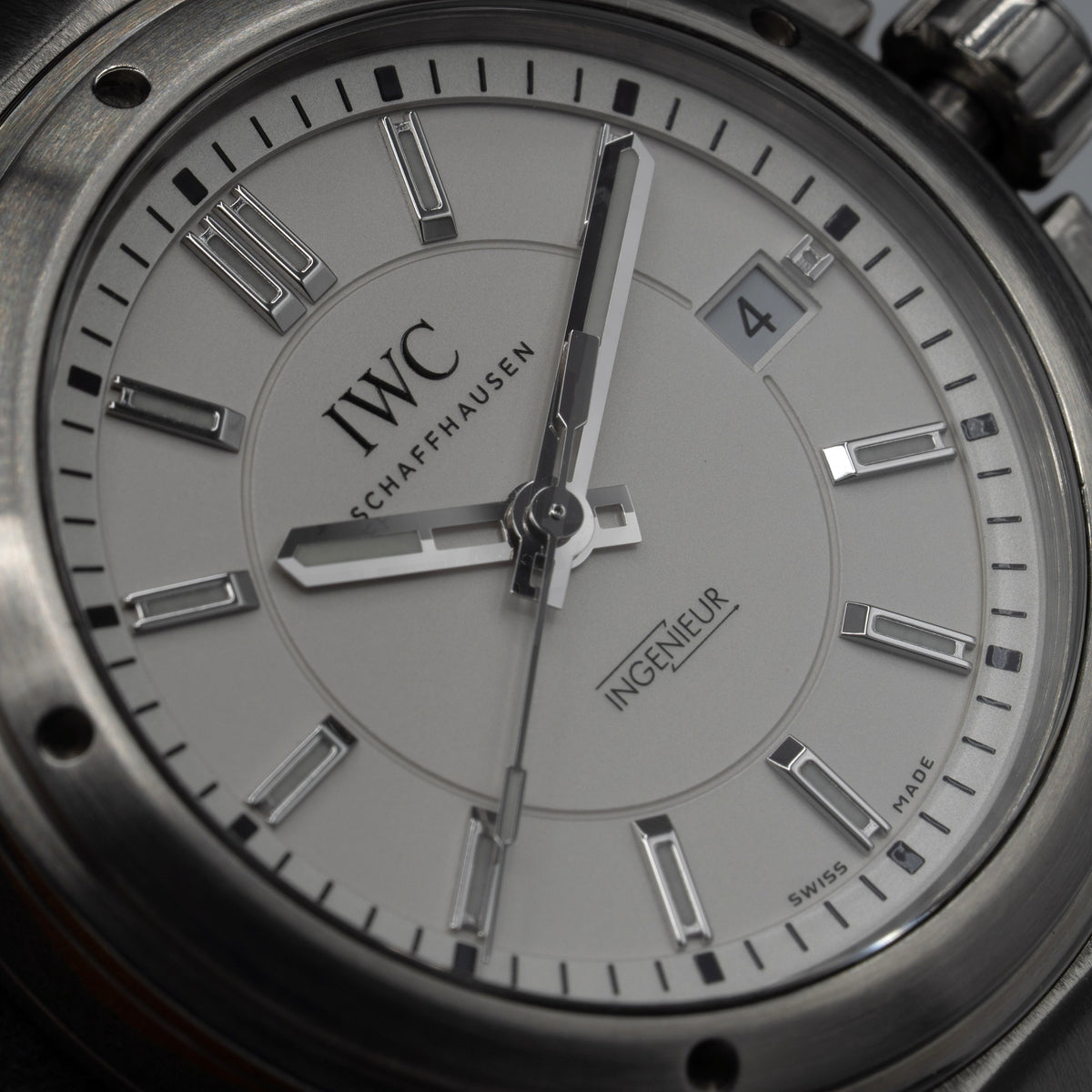 IWC Ingenieur IW323904, 40mm, Silver Dial, Box and Card