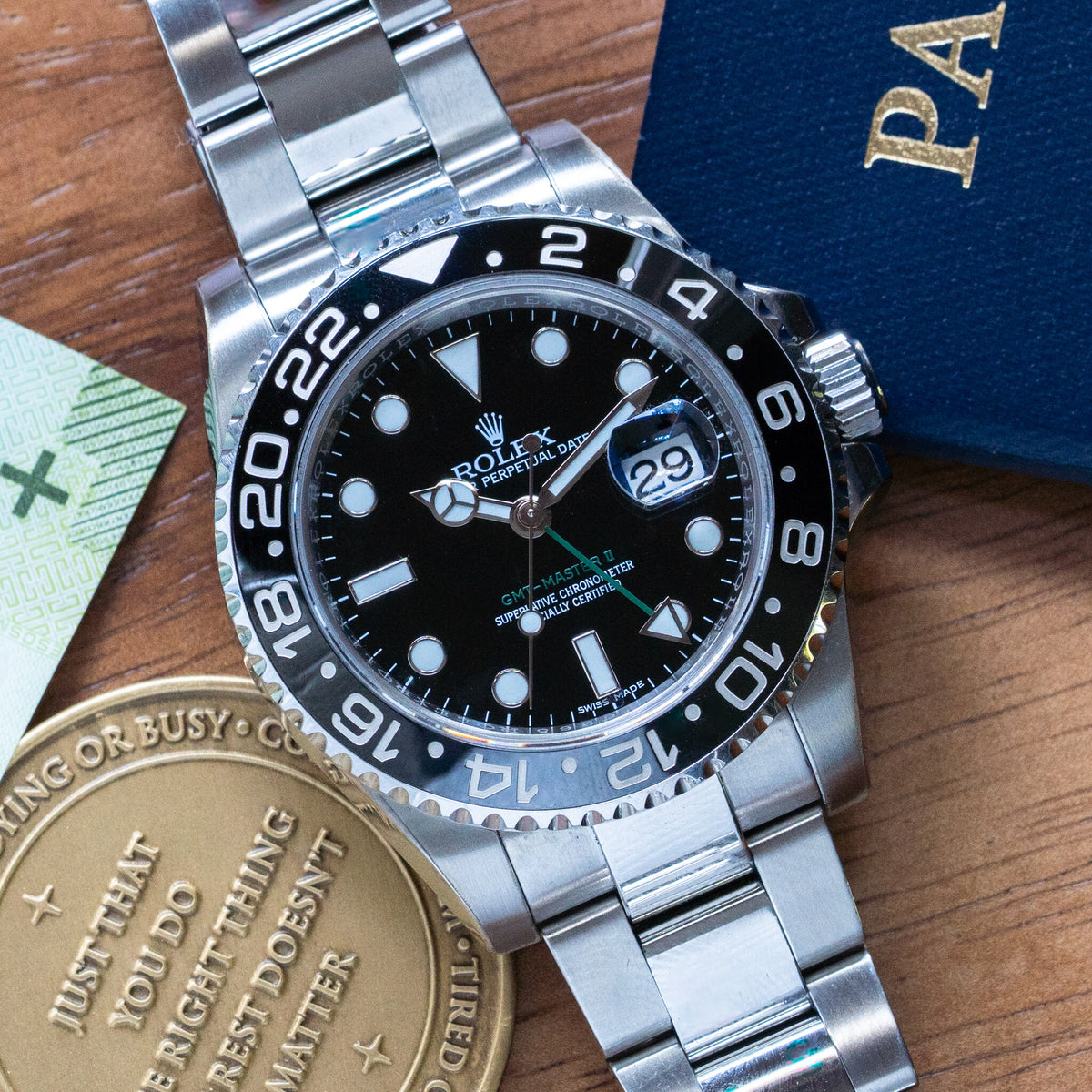 2016 Rolex GMT-Master II | Ref. 116710LN | Oyster Bracelet | Full Set