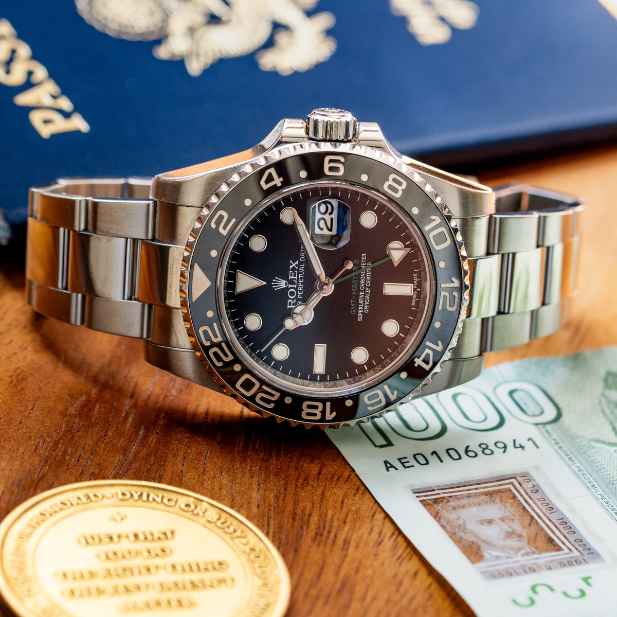 2016 Rolex GMT-Master II | Ref. 116710LN | Oyster Bracelet | Full Set