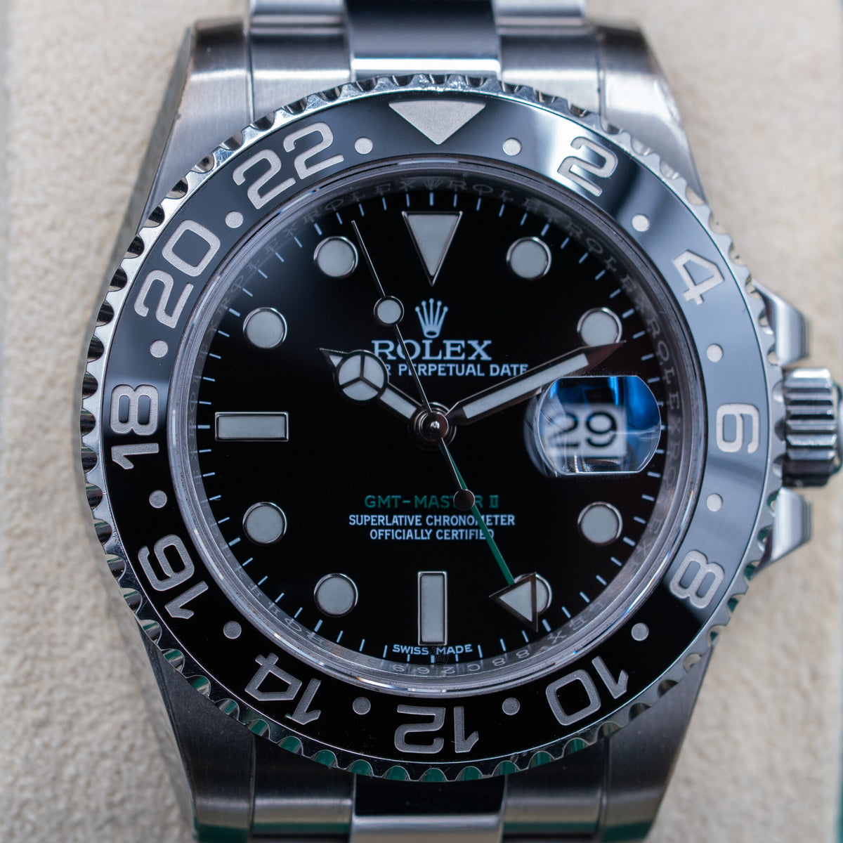 2016 Rolex GMT-Master II | Ref. 116710LN | Oyster Bracelet | Full Set