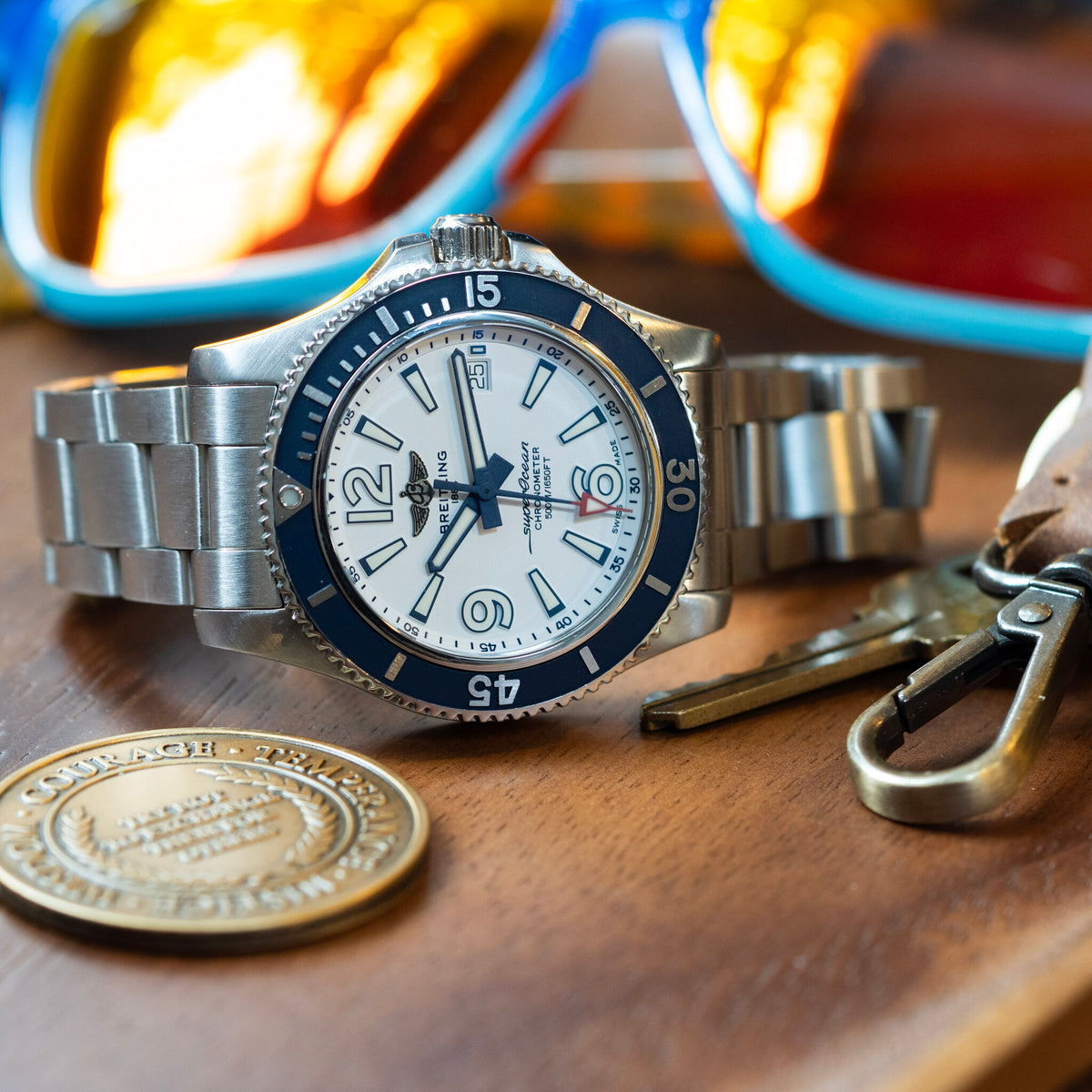 Breitling Superocean | Ref. A17366D81A1A1 | 42mm | White Dial | Full Set | 2019