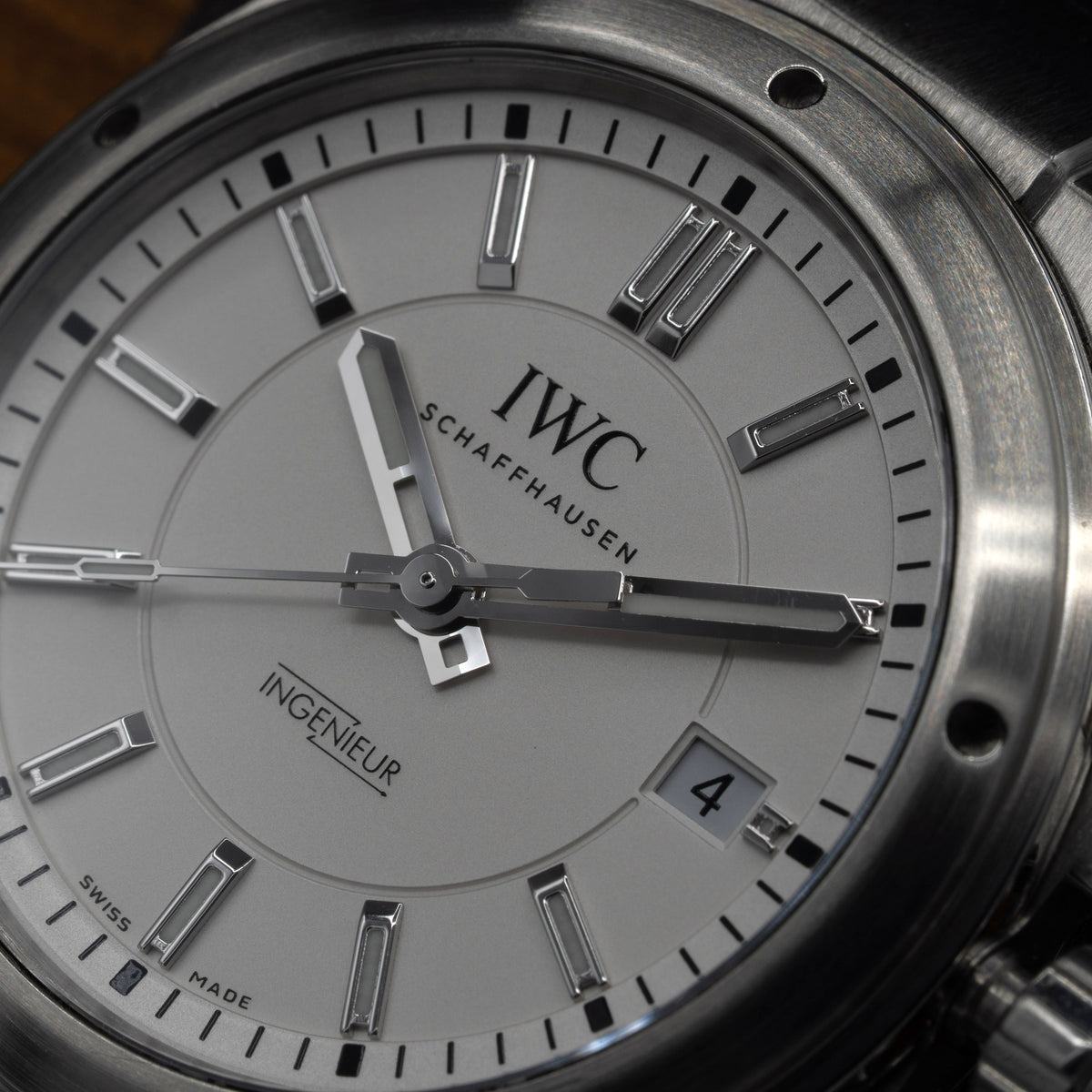 IWC Ingenieur IW323904, 40mm, Silver Dial, Box and Card