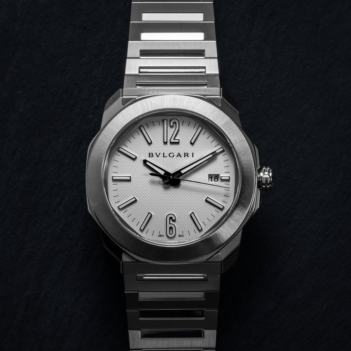 Bulgari Octo Roma | Ref. 103738 | 41mm | White Dial | Steel | 2025 | Full Set