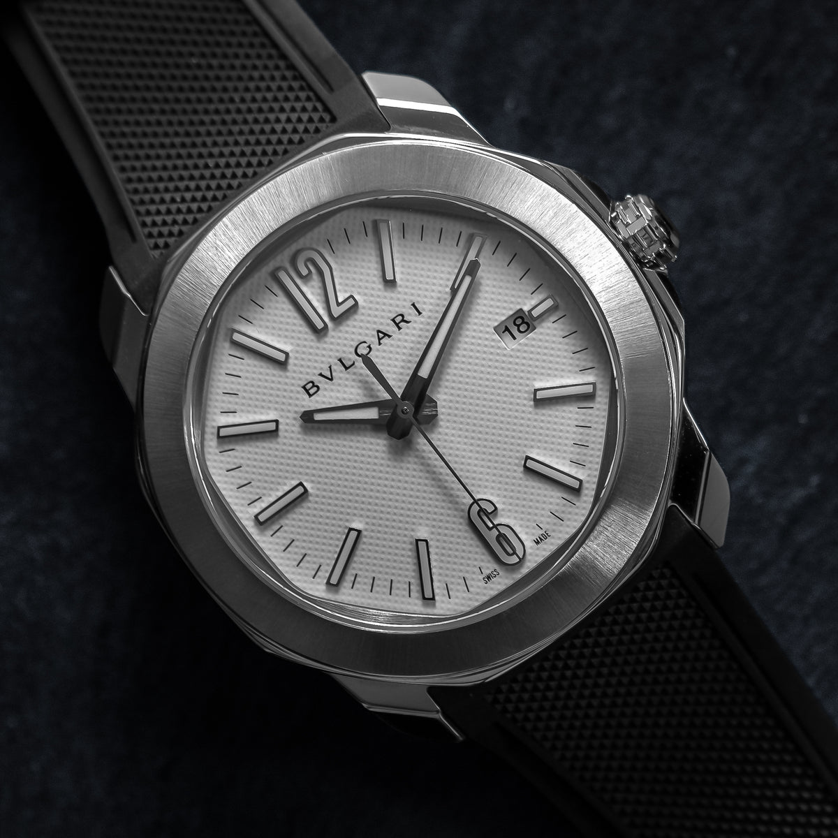 Bulgari Octo Roma | Ref. 103738 | 41mm | White Dial | Steel | 2025 | Full Set