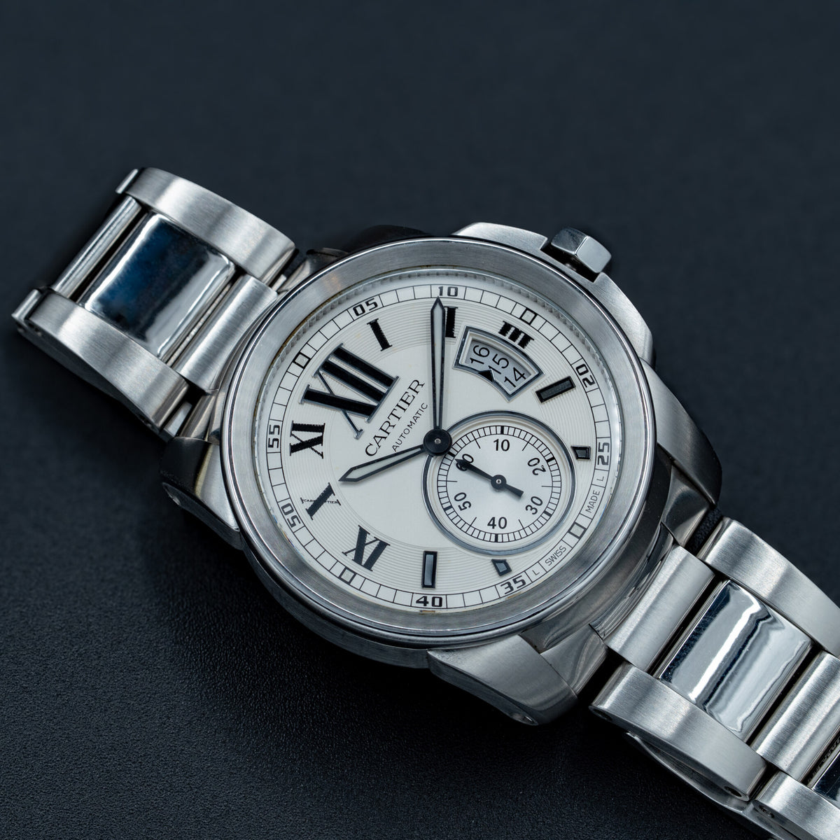 Cartier Calibre de Cartier | Ref W7100015 | 42mm | Steel | White Dial | Full Set