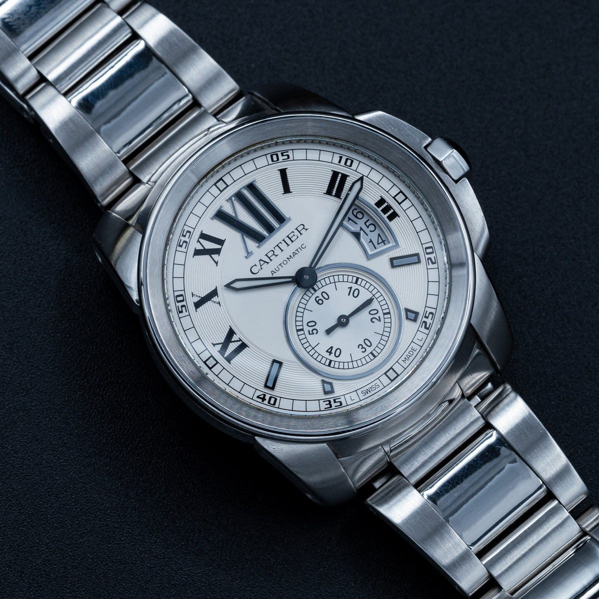 Cartier Calibre de Cartier | Ref W7100015 | 42mm | Steel | White Dial | Full Set