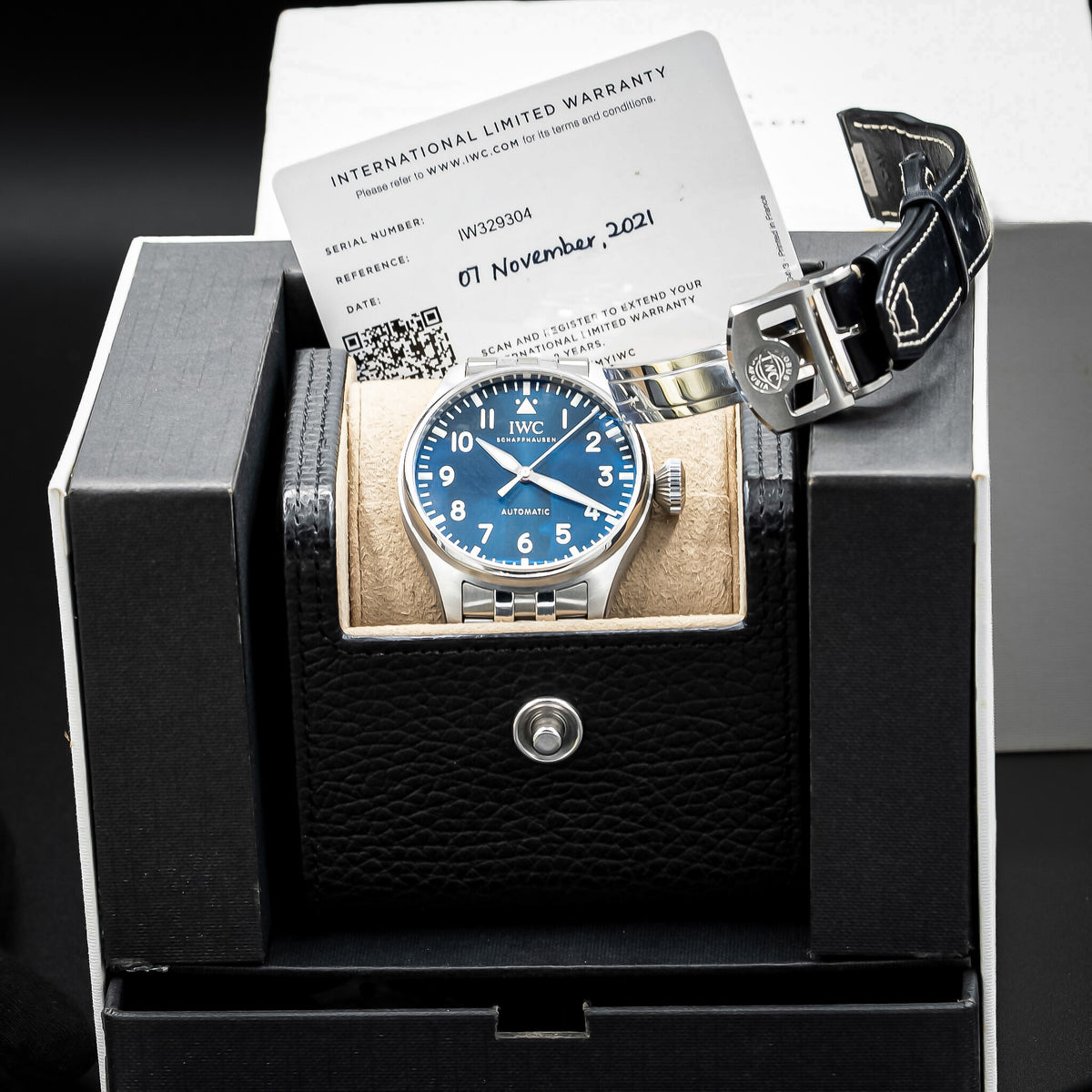 IWC Big Pilot’s Watch | Ref. IW329304 | 43mm | Blue Dial | 2021 | Full Set