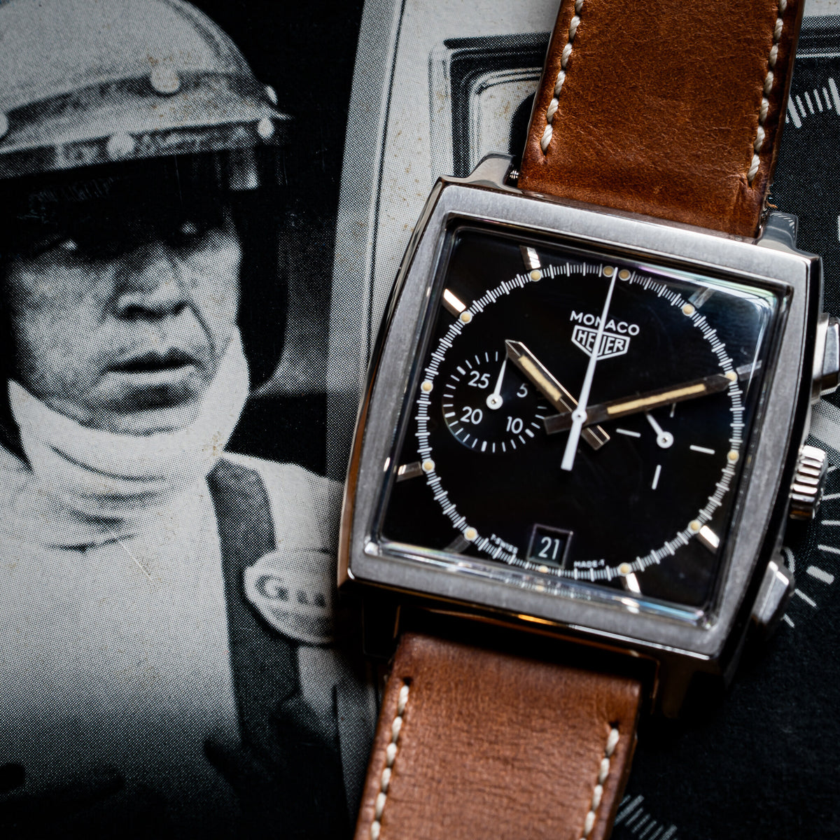 TAG Heuer Monaco Special Edition | CS2110.FC8119 | Black Dial | Full Set | 1998