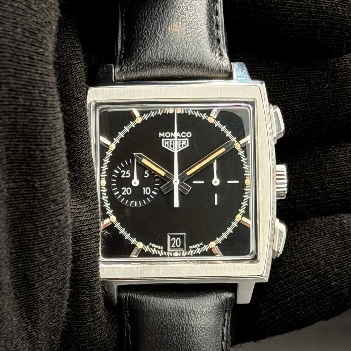 TAG Heuer Monaco Special Edition | CS2110.FC8119 | Black Dial | Full Set | 1998