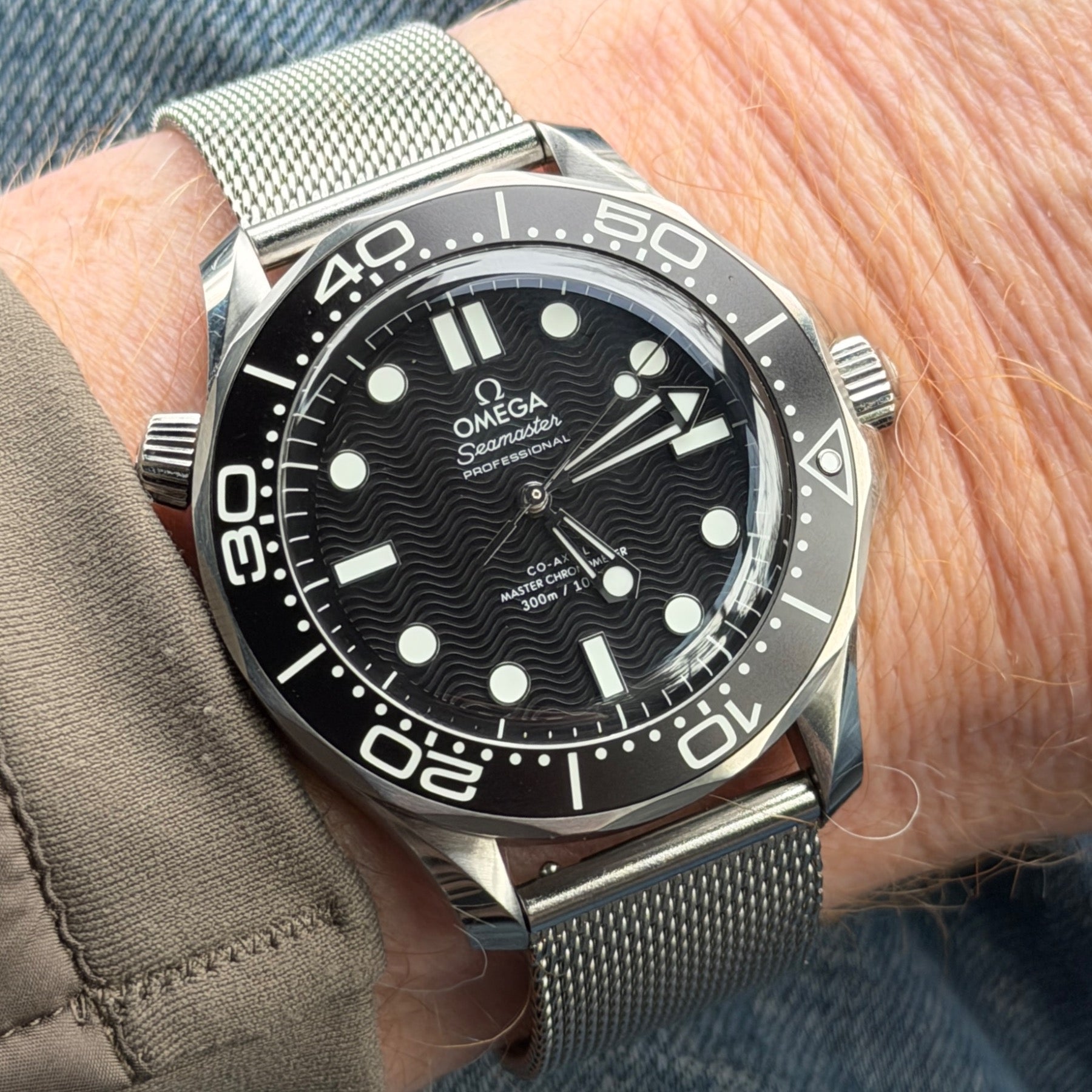 Omega Seamaster Pro 300m No-Date w/ Extras