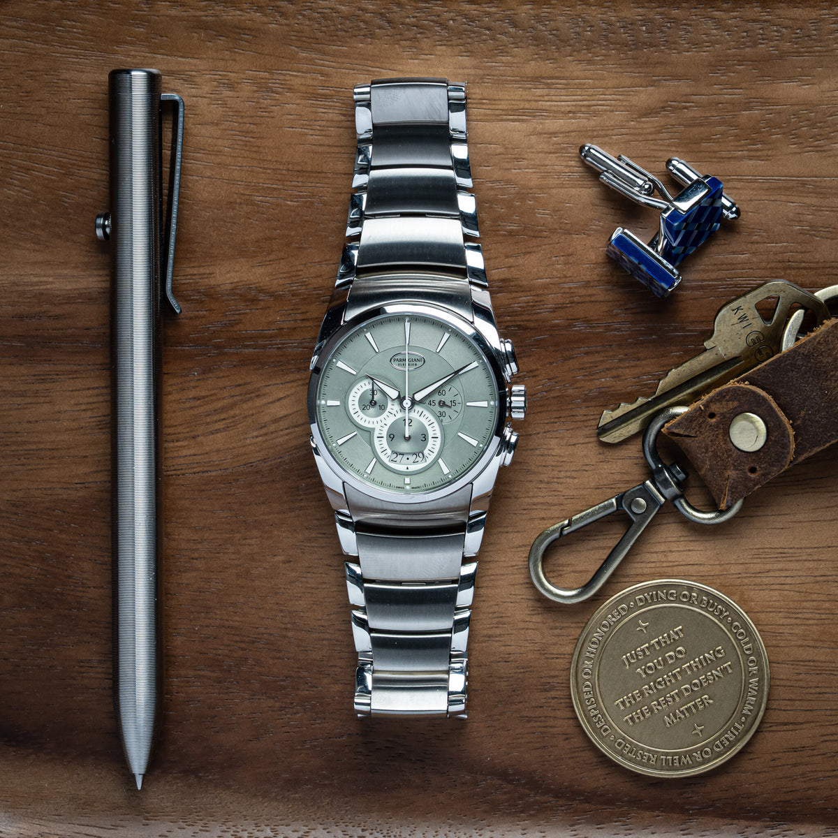 Parmigiani Fleurier Metrographe Special Edition Crème de Menthe| 40mm Steel | 2026 | Full Set