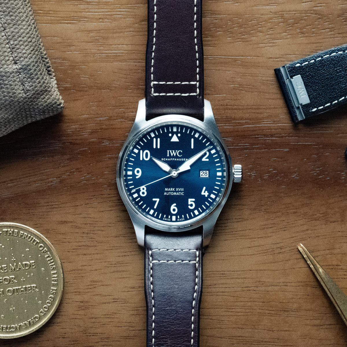 IWC Pilot Mark XX IW328208 White Dial | 41mm Steel | 2024 | Full Set