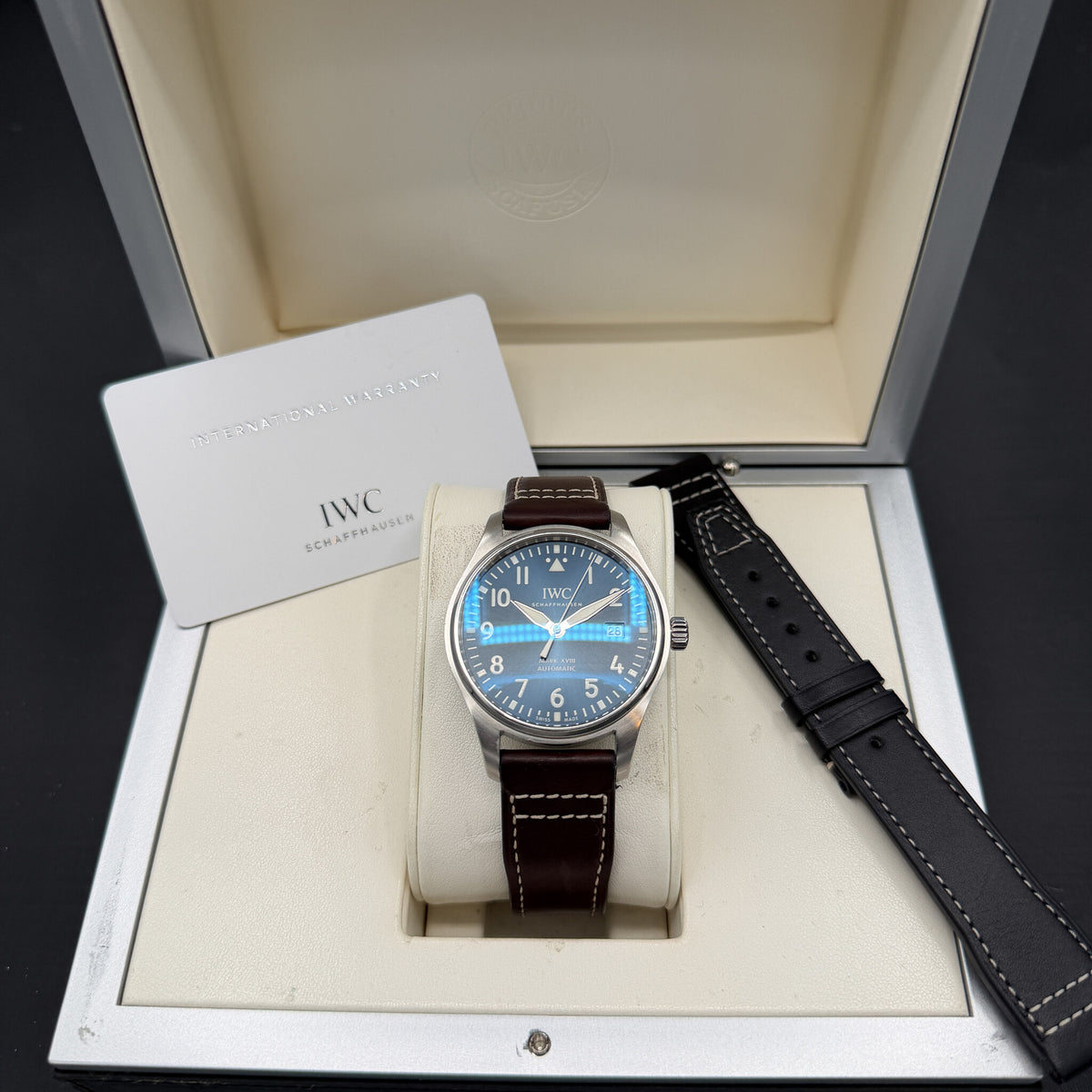 IWC Pilot Mark XX IW328208 White Dial | 41mm Steel | 2024 | Full Set