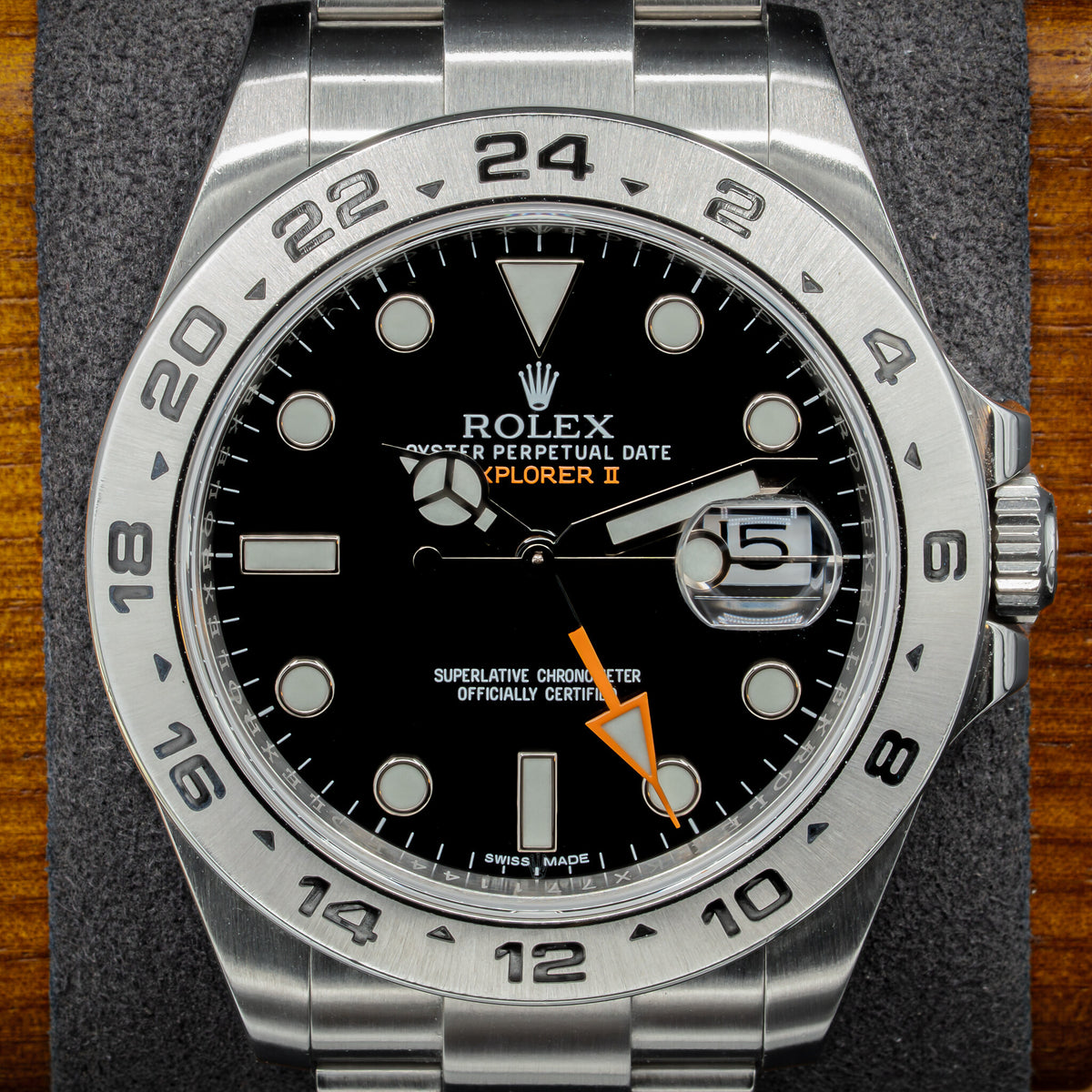 Rolex Explorer II | Ref. 216570 | 42mm | Black Dial | Steel | Watch and Box