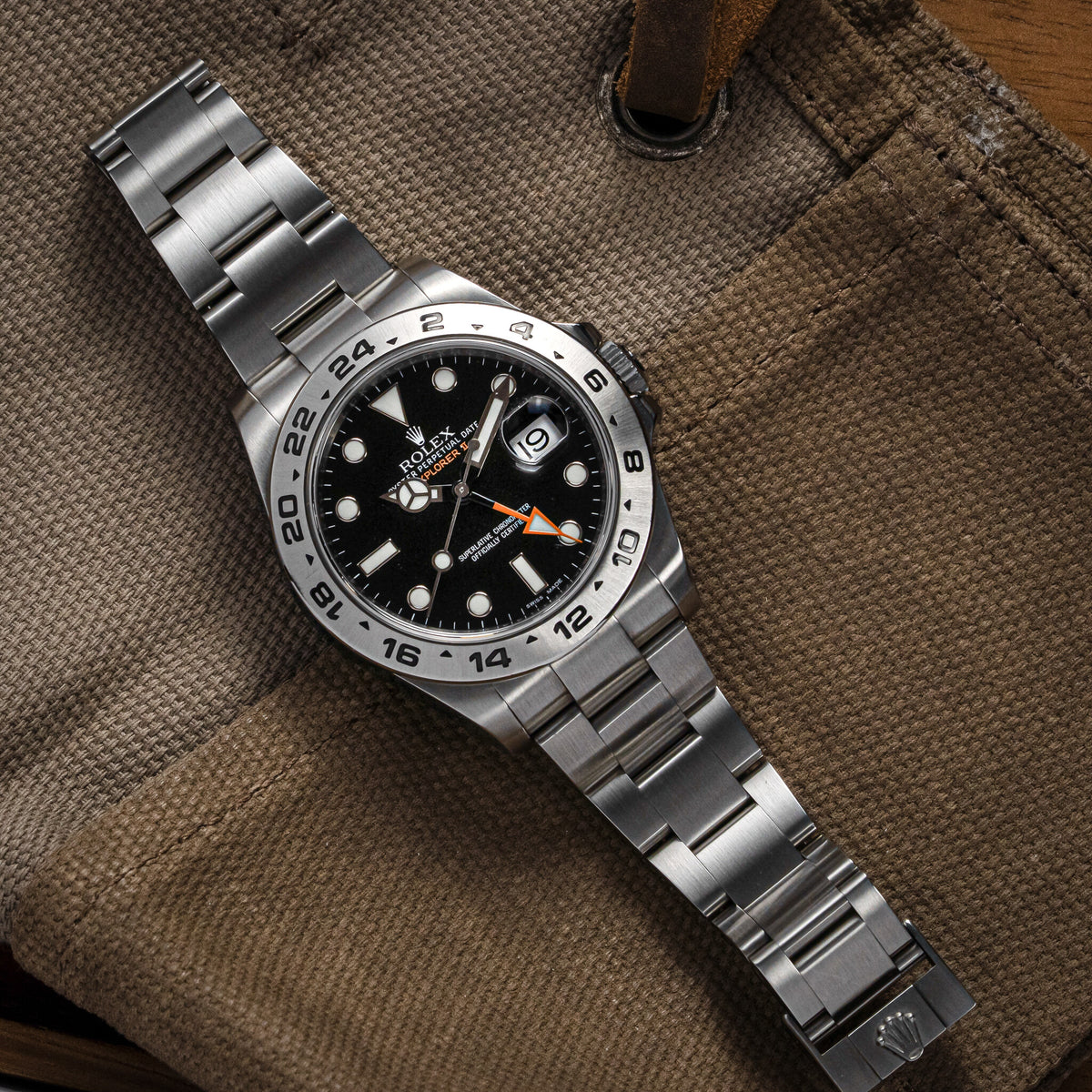 Rolex Explorer II | Ref. 216570 | 42mm | Black Dial | Steel | Watch and Box