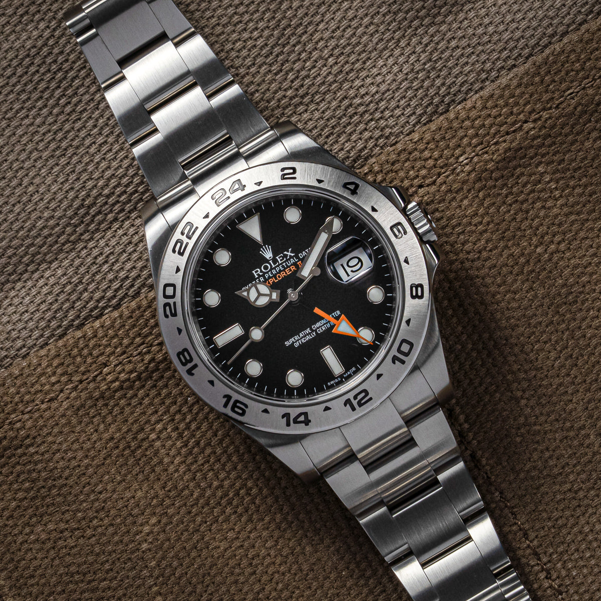 Rolex Explorer II | Ref. 216570 | 42mm | Black Dial | Steel | Watch and Box