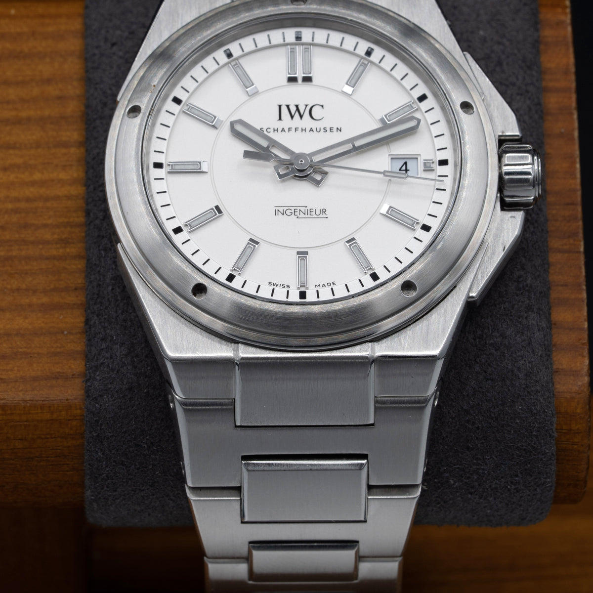 IWC Ingenieur IW323904, 40mm, Silver Dial, Box and Card